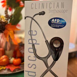ADC Adscope 603 Clinician Series Stethoscope Adult-30” Black